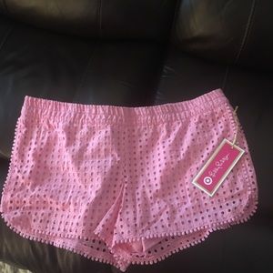 Lily Pulitzer for Target eyelet shorts